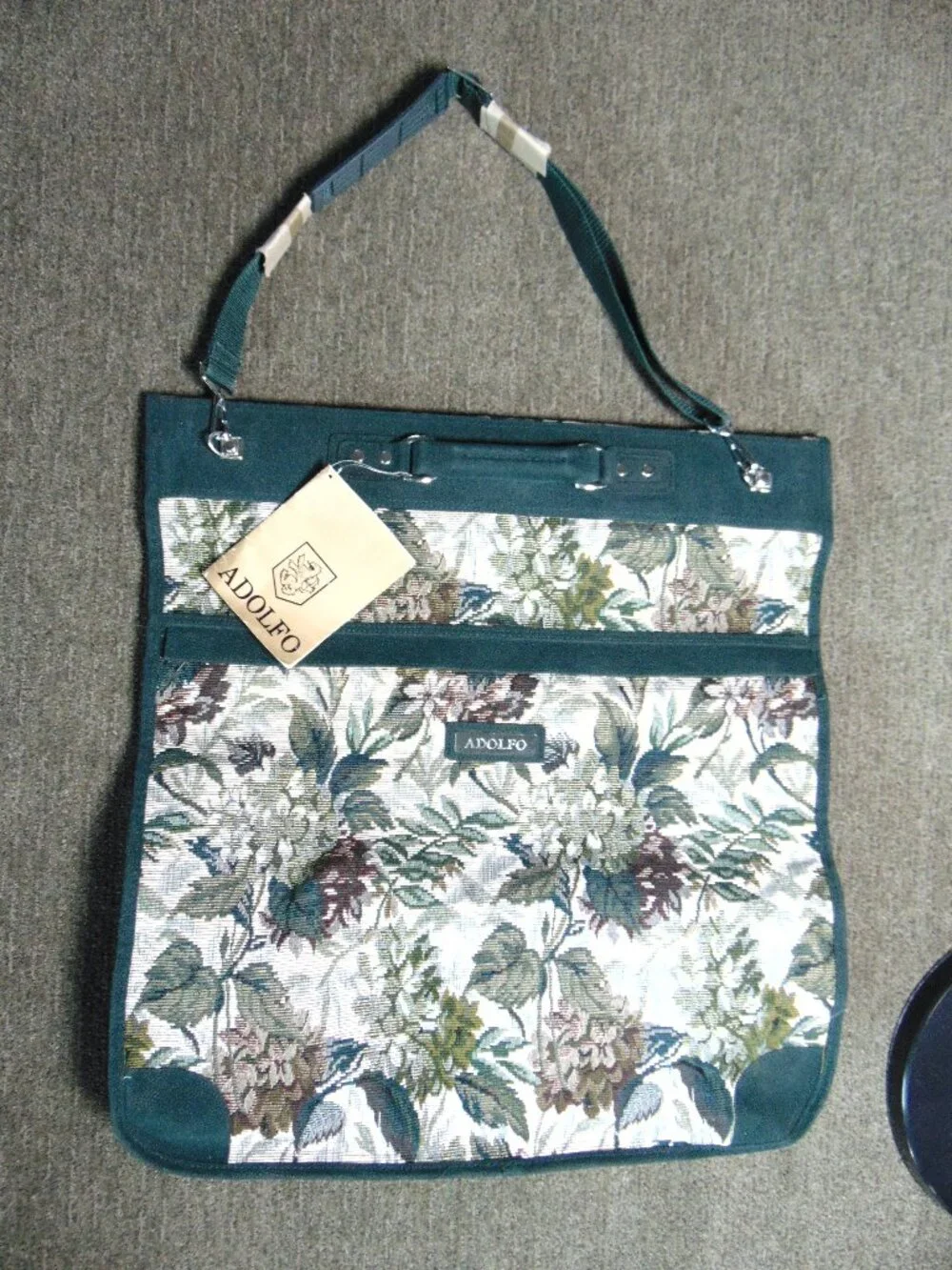 Vintage Adolfo Floral Tapestry 43